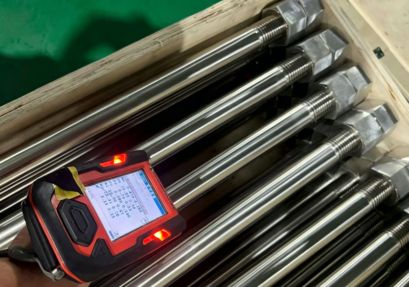 Hastelloy C276 kaksipäinen nasta muttereilla