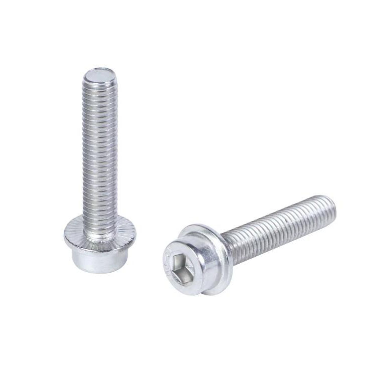 DIN251 kuusiokolokanta hammastetuilla laipparuuveilla